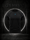 Gymshark Onyx Fitted T-Shirt — Black &amp; Grey