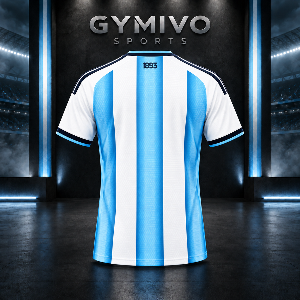 Argentina 26 Home Authentic Jersey