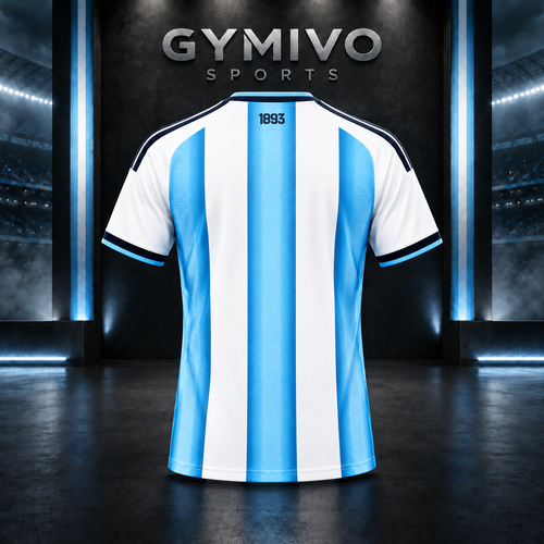 Argentina 26 Home Authentic Jersey