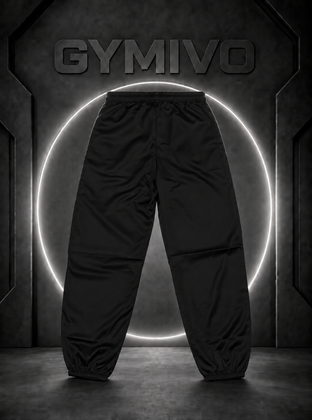 Gymshark Premium Cotton Joggers — Black
