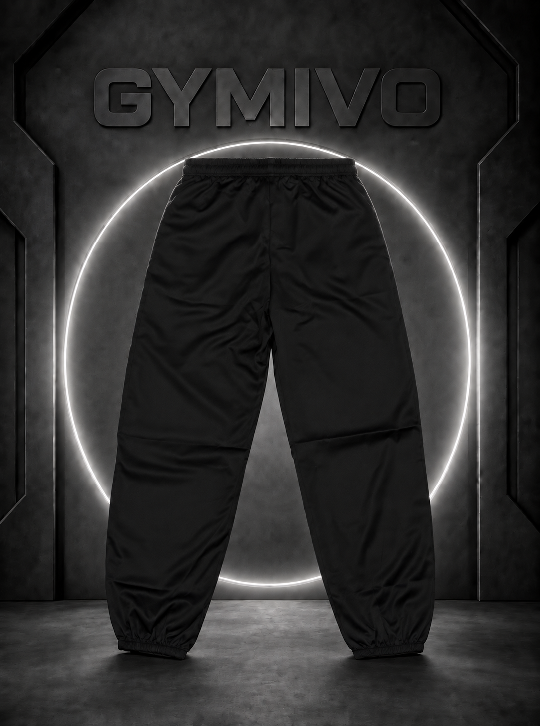 Gymshark Premium Cotton Joggers — Black